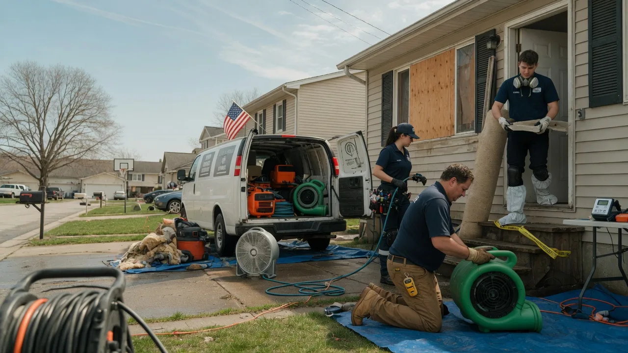 Water Damage Restoration in Gerlaw, IL near me